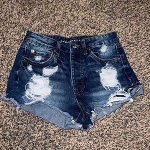 Aeropostale boyfriend Jean shorts